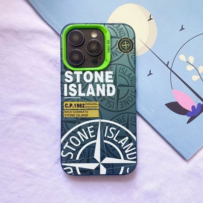 Stone Logo Silikon Hülle For iPhone 16 15 14 13 12 11 Plus Pro Max Case Taschen&