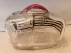 Old Glass Radio Coin Bank - 1940s Bendix Style With Painted Details — photo 3