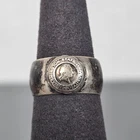 Vintage Washington State University Est.1890 Student Sterling Silver Ring Size 7