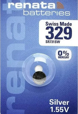 RENATA 329 V329 D329 SR731SW SR731 RW300 R329/24 GP29 329A 329X E329 Batterie