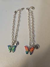 Set Of 2 BFF Butterfly Bracelets, Multicolor