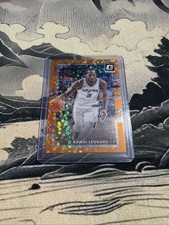 2017-18 Panini Donruss Optic Kawhi Leonard #134 Fast Break Orange Disco /193