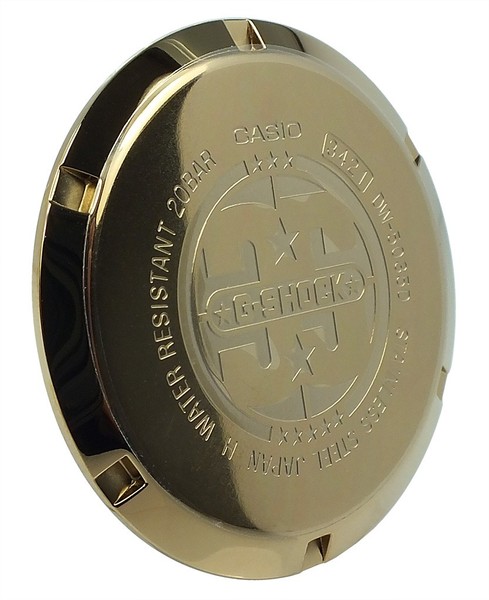 Casio G-Shock GehäUsebodendeckel Edelstahl Gelbgoldfarben DW-5035D-1B DW-5035D-image