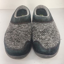 KURU Womens Draft Black Knit Slip On Clog Mule Comfort Slipper Sz 8 20010680