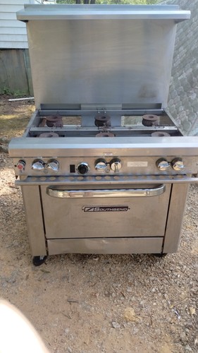 Southbend 4361D 36" Ultimate Restaurant Range (6) 33kBtu Gas Burners