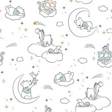 By The Yard Winnie The Pooh Friends 3.99 Ships ANY Amount Of Cotton Fabric