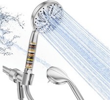 Handheld Shower Head with Filter, 10 Spray Modes High Pressure Filtered Shower