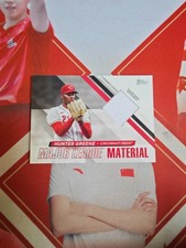 2024 Topps Series 1 Baseball Major League Material Hunter Greene