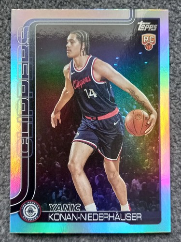 2025 Panini Yanic Konan Niederhauser Base (Raw)