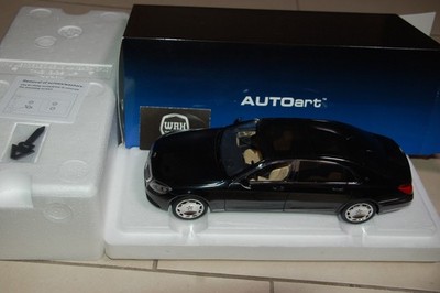 MERCEDES MAYBACH S CLASS S600 BLACK AUTOART 76293  1:18  SUPERB!! in box