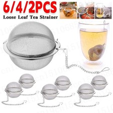 2 Pack Tea Ball Strainer   Stainless Steel Me...