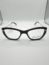 SEAN JOHN SJLO6021 WM Black w/Shiny Gold EYEGLASS FRAMES 53-20-140 NWT 108 MRSP