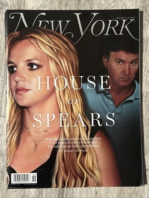 New York Magazine HOUSE OF BRITNEY & JAMIE SPEARS  NOVEMBER 7 2022