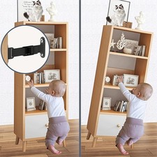 Ancoraggi per Mobili di Sicurezza Bambini Cinghie Regolabili in Acciaio per Fiss