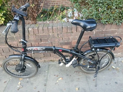 Ecosmo 20AF09BL 20" Wheel 12kg Lightweight Alloy Folding City Bicycle - Black - Image 1 of 4