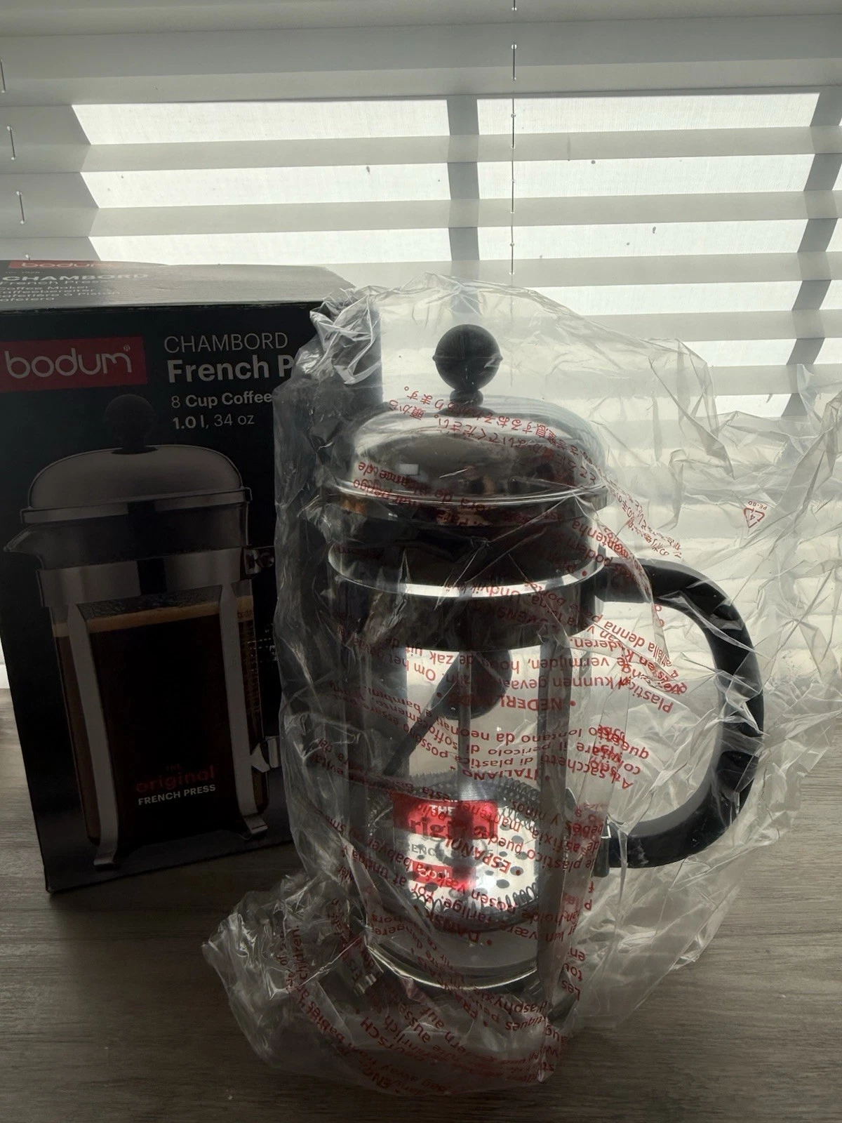 Bodum Chambord 8 Cup French Press Coffee Maker 34 Oz. #1928-16US4