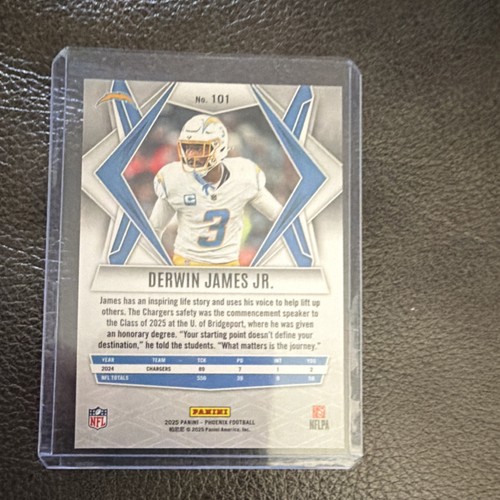 2025 Panini Phoenix - Derwin James Jr. #101 Los Angeles Chargers - Picture 2 of 2