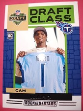 2025 Panini Rookies & Stars Draft #15 CAM WARD Tennessee Titans Football Card