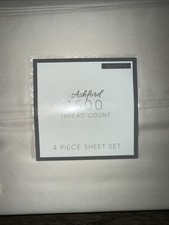Macys Ashford 1500-Thread Count 4-Pc Sand Full Sheet Set