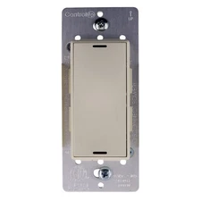 CONTROL4 LSZ-102P10-W WIRELESS SWITCH, LIGHTING CONTROL MODULE, ALMOND