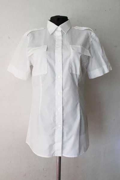 Women Akris Shirt White Cotton 34 / XS / 42