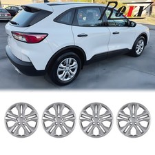 4pack Wheel Skins For 2013-2025 Ford Escape 17 Hub Caps Rim Full Covers Bolt-on 4pack Wheel Skins For 2013-2025 Ford Escape 17 Hub Caps Rim Full Covers Bolt-on