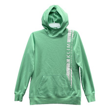 Klim Hoodie Womens Small Green Fleece Moto Sport Athletic Biker Racing 90s Retro