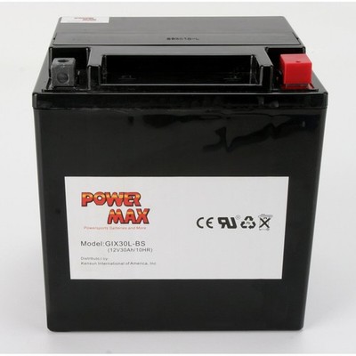 Power Max Maintenance Free Battery - GIX30L-BS
