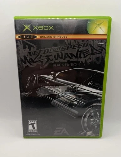 Need for Speed Most Wanted Black Edition Xbox Complete Case No Manual Tested