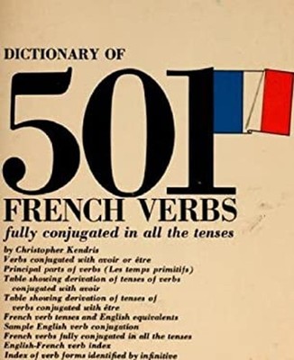 Five Hundred One French Verbs Paperback Christopher Kendris