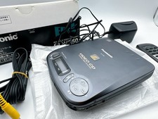 Panasonic SL-VP50 Portable Video CD Player Remote AC Adapter Tested with Box