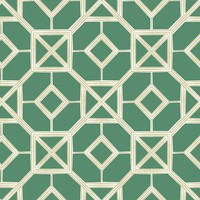 Fd26410_Seychelles Kunst Deko Gitter MintgrüN Creme Fine Decor Tapete