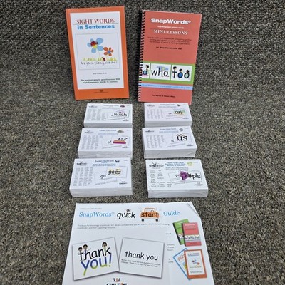306 snap words ( educational resources  ) pocket  chart cards ( English Learning
