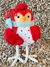2023 Target Spritz "AERIAL" Valentine's Day Featherly Friends Fabric Bird NWT