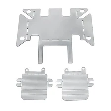 Chassis Armor Axle Protector Skid Plate for RC 1/18 Traxxas TRX4-M Crawler Car