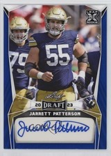 2023 Leaf Draft Auto Blue Jarrett Patterson #BA-JP1 Auto 8d2
