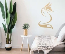 Fox Stencil - Art and Wall Stencil