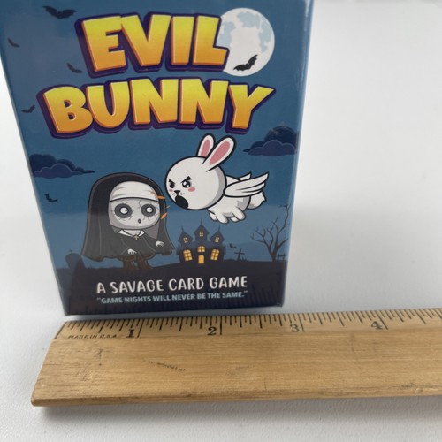 Evil Bunny A Savage Card Game. Original Edition. New Sealed. - Picture 8 of 8