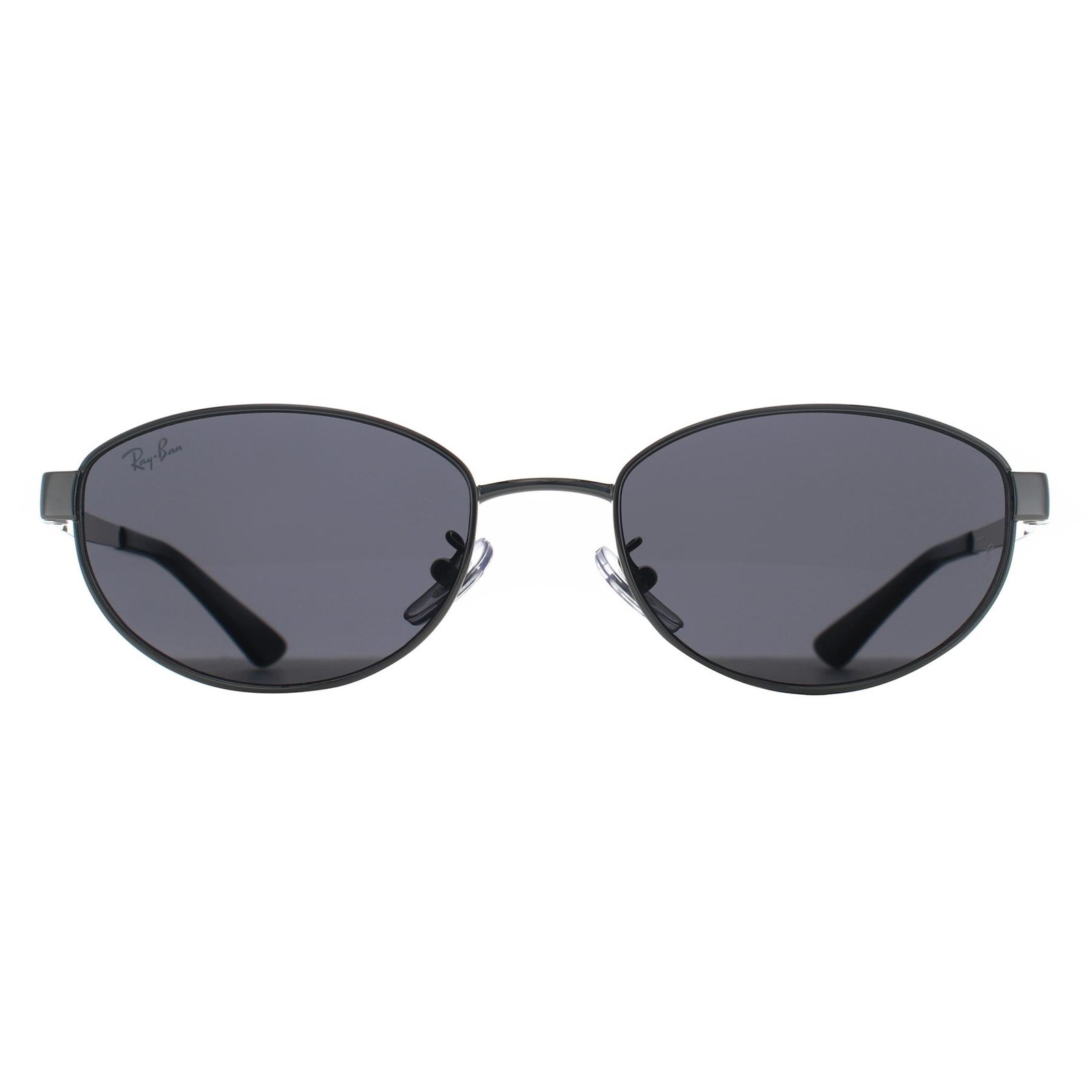 Ray-Ban Sunglasses RB3774D 003/87 Polished Silver Dark Grey