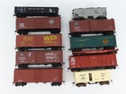 LOT of 11 HO Scale Athearn Accurail & Other C&O B&O GTW WP & More Freight Cars — photo 1