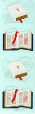 Mrs. Grossman's Stickers - Bible - Bibles - Holy Book - 4 Strips