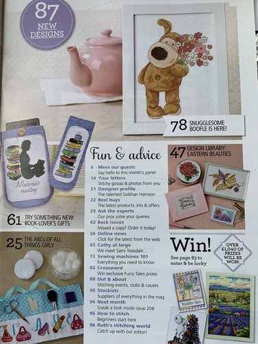 REVISTA The World Of Cross Stitching lista desplegable de varias opciones - Imagen 40 de 559