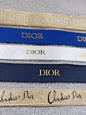 AUTHENTIC DIOR LOVERS Designer Ribbon ~ 5 yards~