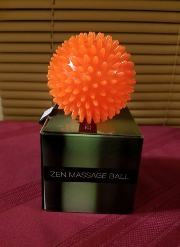 ZEN MASSAGEBALL VON INNOVAG - FÜR FÜSSE, KOPF, RÜCKEN UND SCHULTERN, ORANGE  - Bild 1 von 2