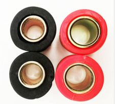4PCS Motorcycle AVT Bike Rear 10mm Shock Absorber Red Durable Rubber Bush Ring