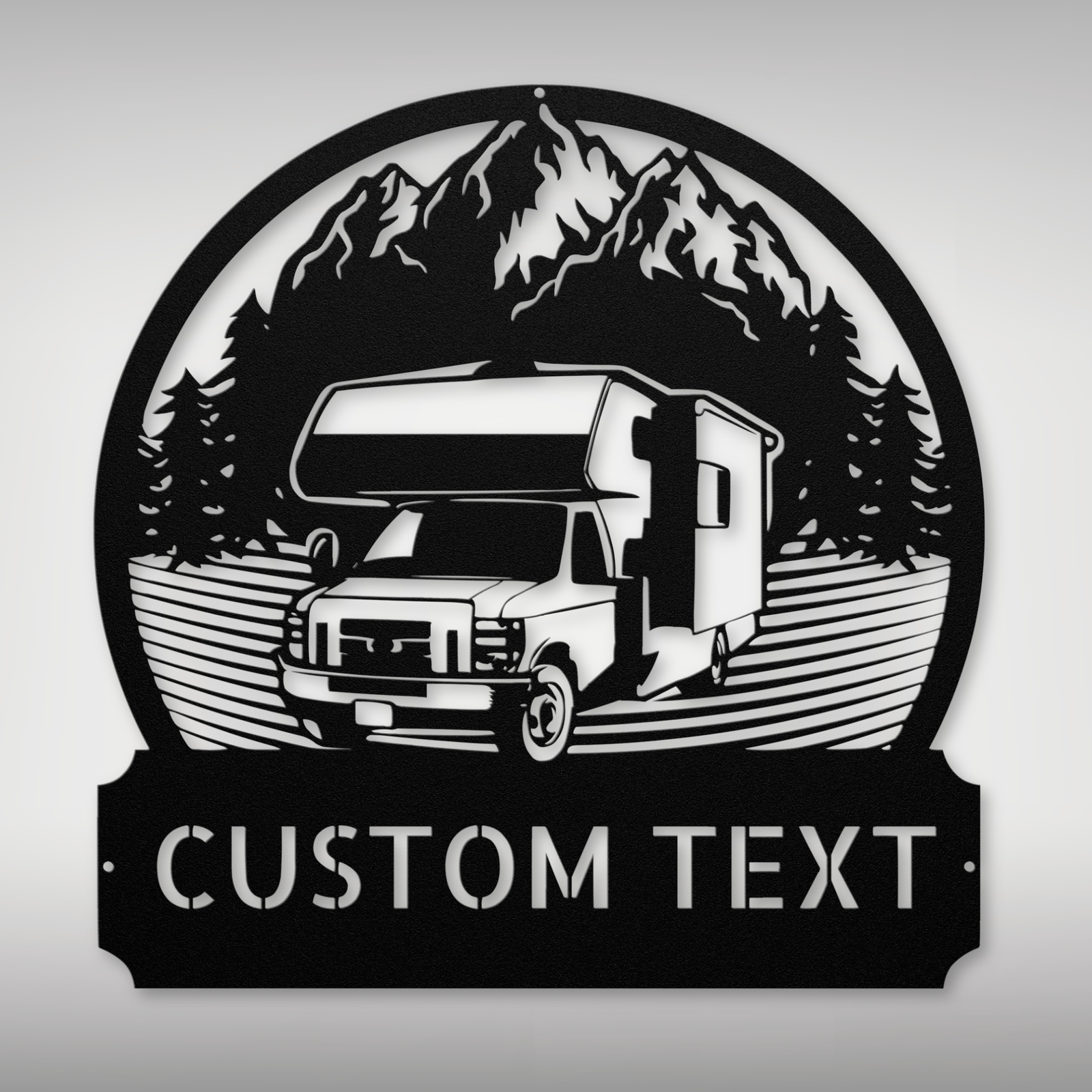 Personalized Camper Metal Sign Custom Camping Decor for Home Office Gift Idea