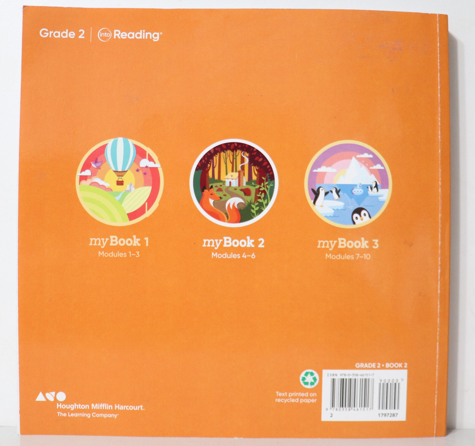 HMH: Into Reading Grade 2 Student myBook 2 Modules 4-6 (2022) National ...