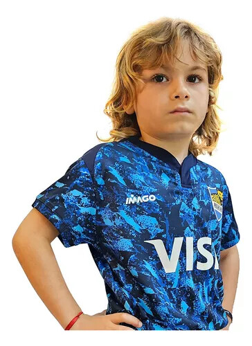Rugby KIDS ARGENTINA Camiseta IMAGO Estampada Entrenamiento Niños