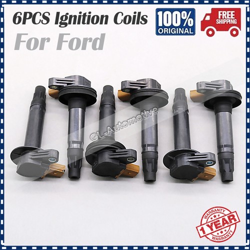 NEW 6X IGNITION COILS BL3E12A375CC FOR FORD LINCOLN 1117 ECOBOOST