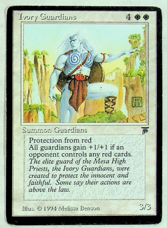 Ivory Guardians - Legends Edition - 1994 - Magic The Gathering
